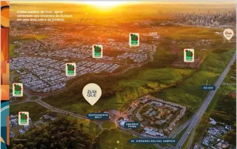 Lote/Terreno à venda, 519m² no Jardins Zurique, Goiânia