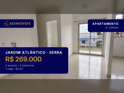 Apartamento com 2 Quartos à venda, 60m² no Jardim Atlântico, Serra