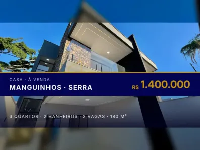 Casa com 3 Quartos à venda, 180m² no Manguinhos, Serra