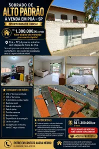 Casa com 4 Quartos à venda, 298m² no Jardim Soares, São Paulo