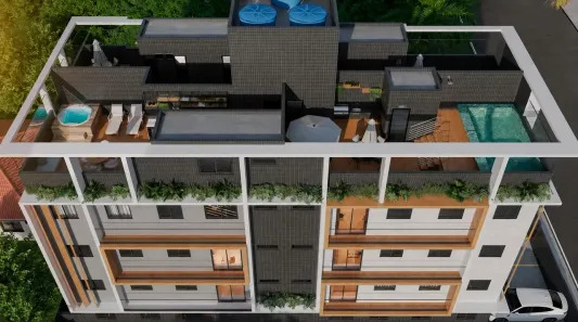 Apartamento com 3 Quartos à venda, 63m² no Bancários, João Pessoa