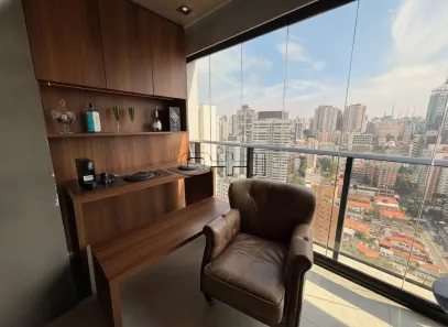 Apartamento com 1 Quarto para alugar, 37m² no Vila Mariana, São Paulo