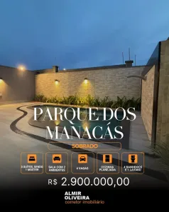 Casa de Condomínio com 3 Quartos à venda, 281m² no Parque das Aroeiras, Sertãozinho
