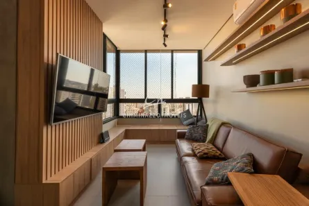 Apartamento com 1 Quarto para alugar, 43m² no Cambuí, Campinas