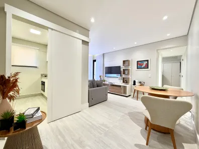 Apartamento com 1 Quarto para alugar, 51m² no Cambuí, Campinas