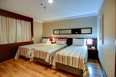 Flat com 1 Quarto para alugar, 25m² no Campo Belo, São Paulo
