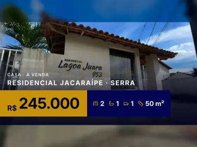 Casa com 2 Quartos à venda, 50m² no Residencial Jacaraípe, Serra