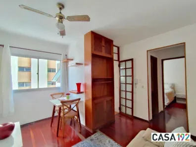 Apartamento com 1 Quarto para venda ou aluguel, 37m² no Santo Amaro, São Paulo