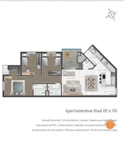 Apartamento com 2 Quartos à venda, 100m² no Centro, Pelotas