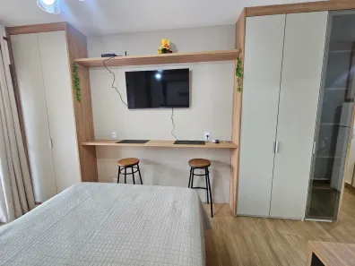 Apartamento com 1 Quarto para alugar, 25m² no República, São Paulo