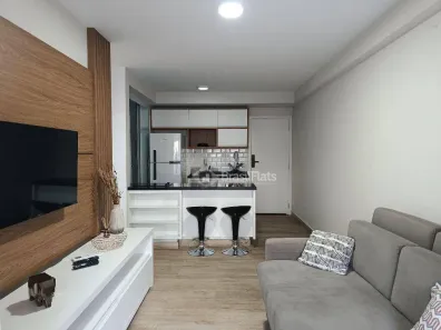 Flat com 1 Quarto para alugar, 49m² no Pinheiros, São Paulo