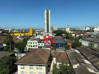 Sala Comercial para alugar, 112m² no Gonzaga, Santos