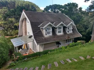 Casa de Condomínio com 3 Quartos à venda, 1270m² no Lot Valeu Noiva, Campos do Jordão