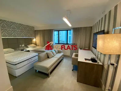 Apartamento com 1 Quarto para alugar, 28m² no Indianópolis, São Paulo