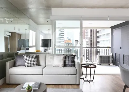 Apartamento com 1 Quarto à venda, 62m² no Cidade Monções, São Paulo
