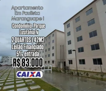 Apartamento com 2 Quartos à venda, 42m² no Maranguape I, Paulista