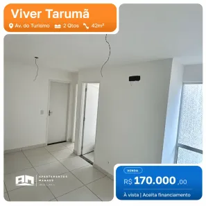 Apartamento com 2 Quartos à venda, 42m² no Tarumã, Manaus