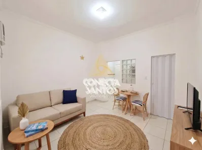 Kitnet à venda, 24m² no Embaré, Santos