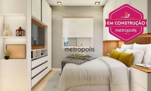 Apartamento com 2 Quartos à venda, 49m² no Assunção, São Bernardo do Campo