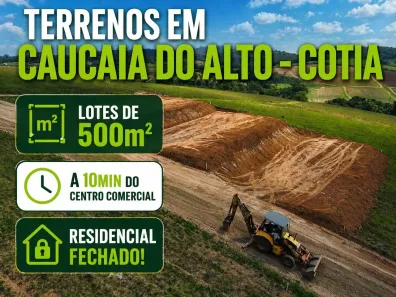Lote/Terreno à venda, 500m² no Altos de Caucaia (Caucaia do Alto), Cotia