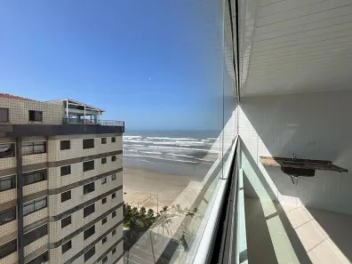 Apartamento com 3 Quartos para alugar, 123m² no Caiçara, Praia Grande