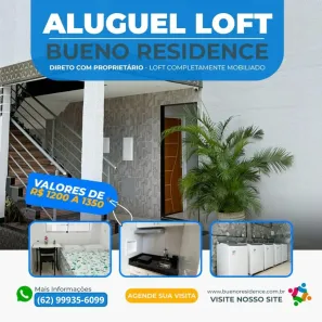 Apartamento com 1 Quarto para alugar, 25m² no Setor Sol Nascente, Goiânia