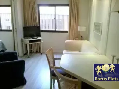 Flat com 1 Quarto para alugar, 34m² no Vila Olímpia, São Paulo
