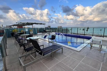 Apartamento com 1 Quarto para alugar, 30m² no Jardim Oceania, João Pessoa