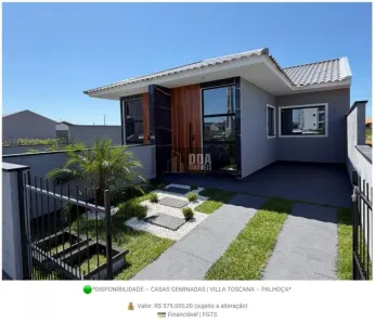 Casa com 2 Quartos à venda, 50m² no Barra do Aririú, Palhoça