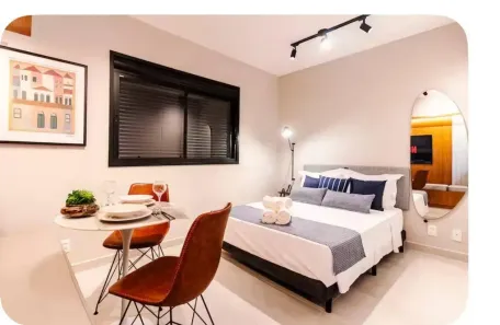 Apartamento com 1 Quarto para alugar, 24m² no Vila Olímpia, São Paulo
