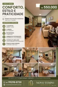 Casa com 2 Quartos à venda, 80m² no Jardim Florianópolis, Cuiabá