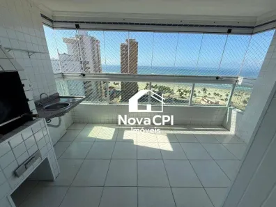 Apartamento com 3 Quartos para alugar, 98m² no Ocian, Praia Grande