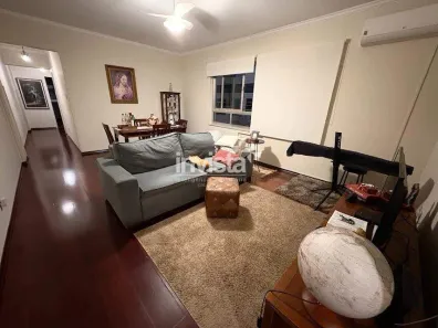 Apartamento com 2 Quartos para alugar, 118m² no Gonzaga, Santos
