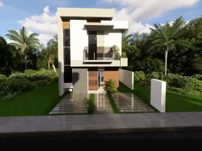 Casa de Condomínio com 3 Quartos à venda, 88m² no Parque Nascente do Rio Capivara, Camaçari