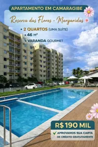 Apartamento com 2 Quartos à venda, 46m² no Santa Mônica, Camaragibe