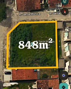 Lote/Terreno à venda, 848m² no Emaús, Parnamirim