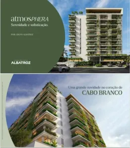 Apartamento com 2 Quartos à venda, 61m² no Cabo Branco, João Pessoa