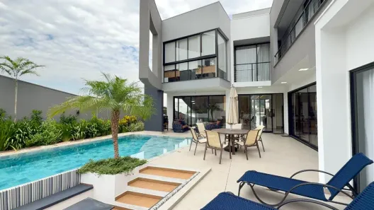 Casa de Condomínio com 4 Quartos à venda, 413m² no Jardim Santa Rita, Indaiatuba