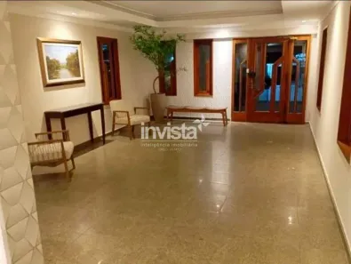 Apartamento com 3 Quartos para alugar, 112m² no Campo Grande, Santos
