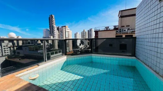 Cobertura com 1 Quarto à venda, 112m² no Pompéia, Santos