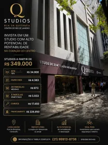 Apartamento com 1 Quarto à venda, 31m² no Centro, Rio de Janeiro