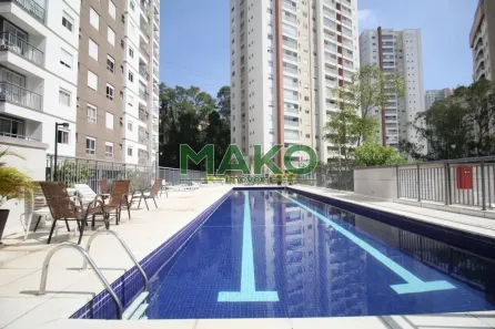 Apartamento com 2 Quartos para alugar, 47m² no Vila Andrade, São Paulo