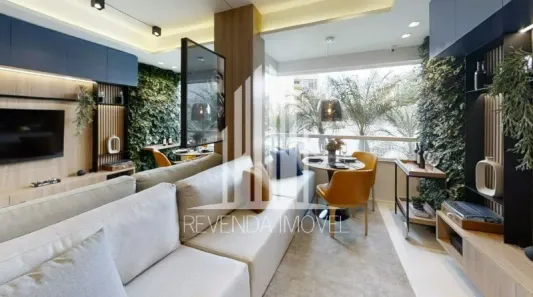 Apartamento com 2 Quartos à venda, 39m² no Santo Amaro, São Paulo