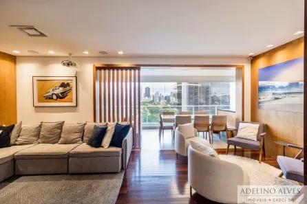 Apartamento com 3 Quartos à venda, 134m² no Cidade Monções, São Paulo