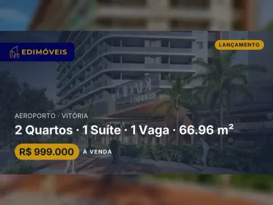 Apartamento com 2 Quartos à venda, 66m² no Aeroporto, Vitória