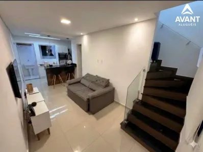 Casa de Condomínio com 2 Quartos para alugar, 75m² no Ocian, Praia Grande