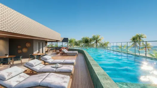 Apartamento com 1 Quarto à venda, 21m² no Porto de Galinhas, Ipojuca