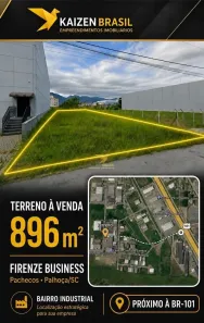 Lote/Terreno à venda, 896m² no Pachecos, Palhoça