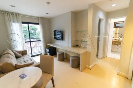 Flat com 1 Quarto para alugar, 32m² no Indianópolis, São Paulo