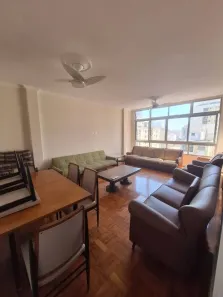 Apartamento com 3 Quartos para alugar, 140m² no Gonzaga, Santos